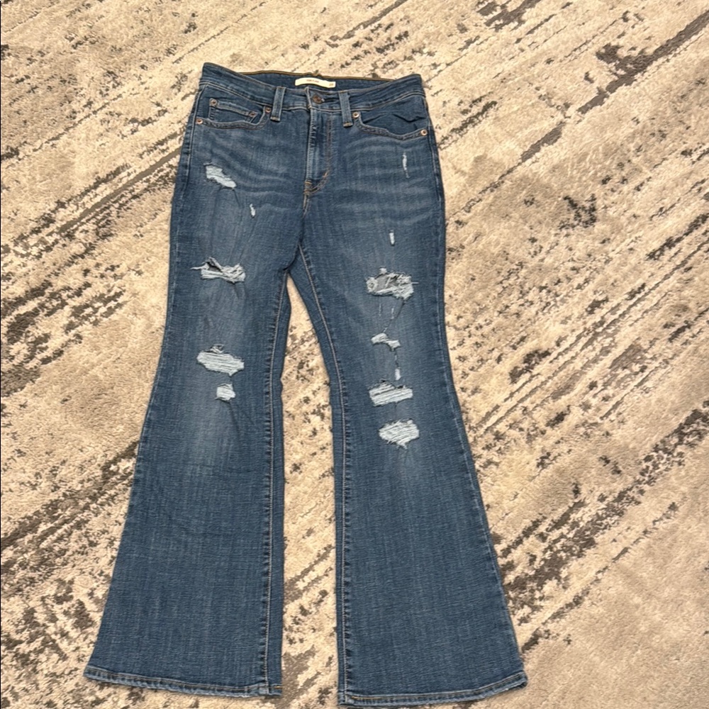 Levi high rise flares